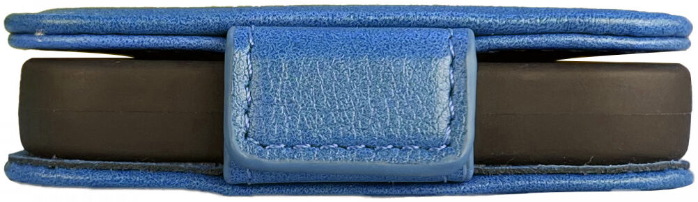 Rosso Element Apple iPhone 15 Pro Hoesje Verticale Flip Case Blauw afbeelding 3