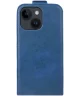 Rosso Element Apple iPhone 15 Plus Hoesje Verticale Flip Case Blauw