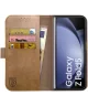 Rosso Element Samsung Galaxy Z Fold 5 Hoesje Book Case Wallet Bruin