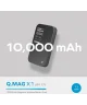 Momax 10.000 mAh Draadloze Powerbank met MagSafe Compact Zwart