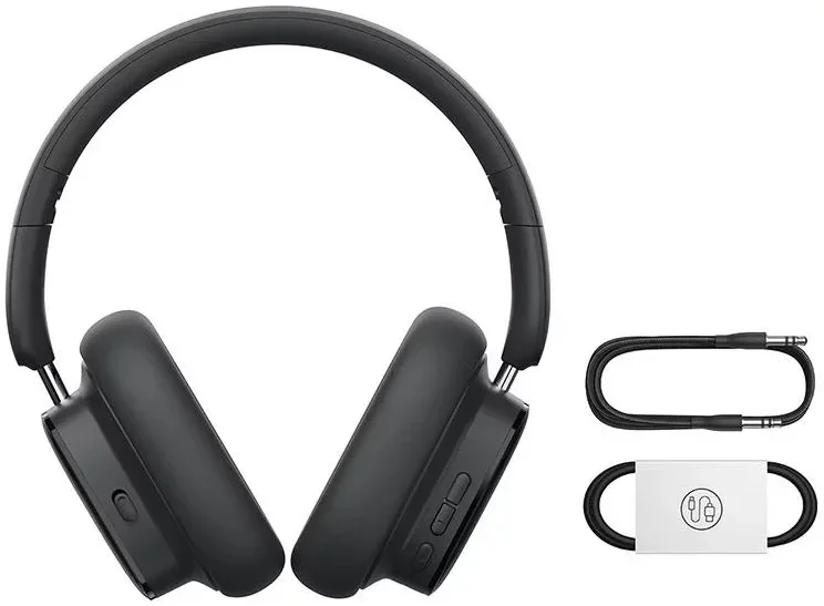 Baseus Bowie H1i Noise Cancelling Draadloze Koptelefoon ANC Zwart afbeelding 10