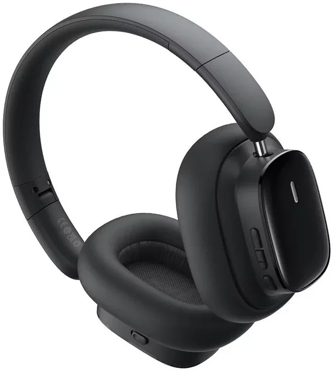 Baseus Bowie H1i Noise Cancelling Draadloze Koptelefoon ANC Zwart afbeelding 13