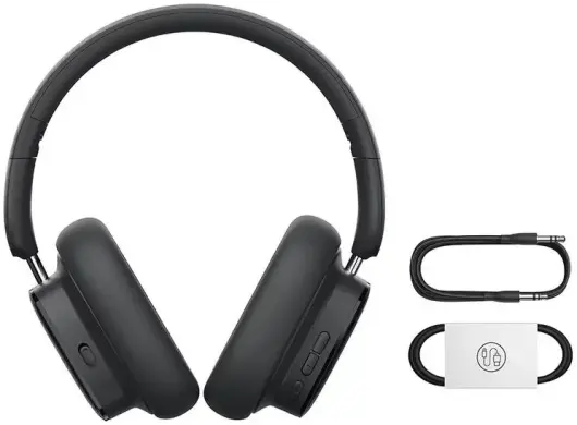 Baseus Bowie H1i Noise Cancelling Draadloze Koptelefoon ANC Zwart afbeelding 10