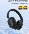 Baseus Bowie H1i Noise Cancelling Draadloze Koptelefoon ANC Zwart afbeelding 4
