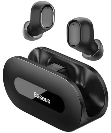 Baseus Bowie EZ10 Bluetooth Headset Draadloze Oordopjes Zwart Headsets