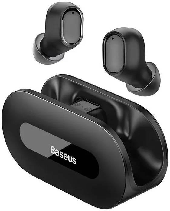 Baseus Bowie EZ10 Bluetooth Headset Draadloze Oordopjes Zwart afbeelding 1