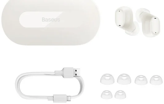 Baseus Bowie EZ10 Bluetooth Headset Draadloze Oordopjes Wit afbeelding 6