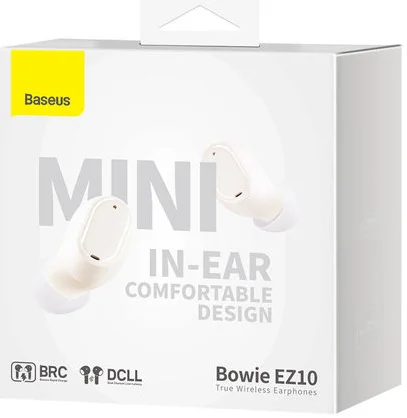 Baseus Bowie EZ10 Bluetooth Headset Draadloze Oordopjes Wit afbeelding 7