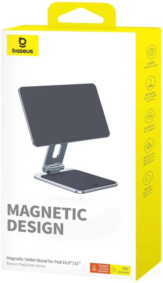 Baseus MagStable Magnetische Houder voor iPad/Tablet 11 Inch Grijs afbeelding 9