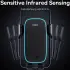 Baseus MilkyWay Telefoon Ventilatierooster Draadloos Opladen 15W Zwart afbeelding 4