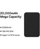 Baseus 20.000 mAh Powerbank Fast Charge met MagSafe Zwart 20W