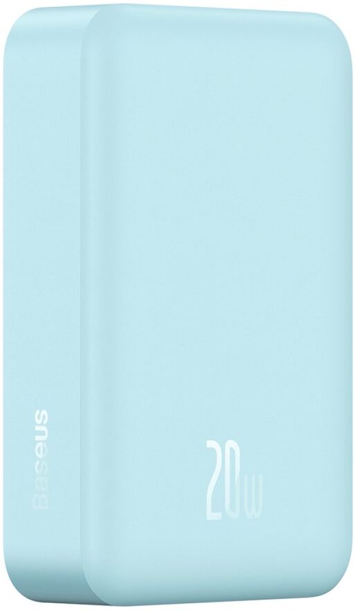 Baseus 20.000 mAh Powerbank Fast Charge met MagSafe Blauw 20W afbeelding 1