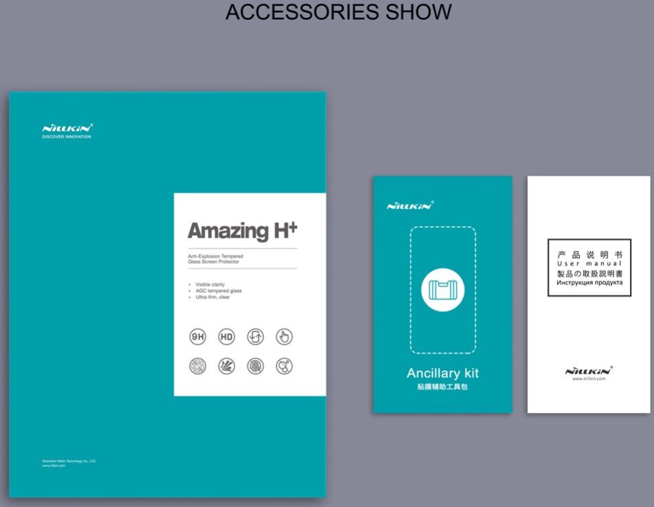 Nillkin H+ Samsung Galaxy Tab S10/S9 Ultra Screen Protector Tempered Glass afbeelding 10