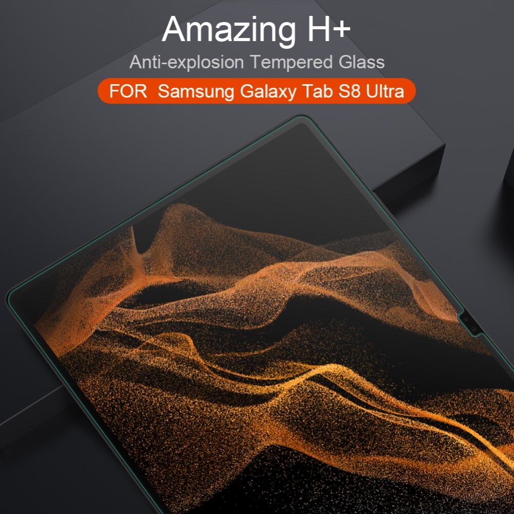 Nillkin H+ Samsung Galaxy Tab S10/S9 Ultra Screen Protector Tempered Glass afbeelding 3