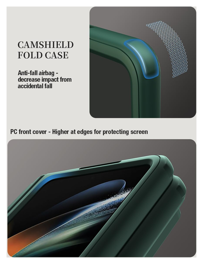 Nillkin CamShield Samsung Galaxy Z Fold 5 Hoesje Camera Slider Groen afbeelding 10