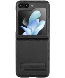 Nillkin Qin Samsung Galaxy Z Flip 5 Hoesje Back Cover Zwart
