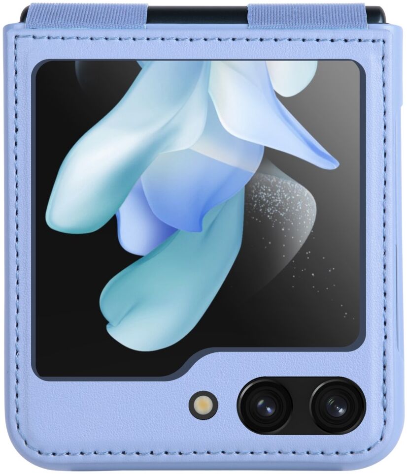 Nillkin Qin Samsung Galaxy Z Flip 5 Hoesje Back Cover Paars afbeelding 12