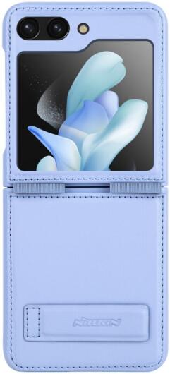 Nillkin Qin Samsung Galaxy Z Flip 5 Hoesje Back Cover Paars afbeelding 1