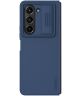 Nillkin CamShield Samsung Z Fold 5 Hoesje Silicone Camera Slider Blauw