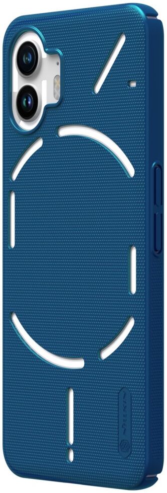 Nillkin Super Frosted Shield Nothing Phone (2) Hoesje Back Cover Blauw afbeelding 10