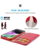 Dux Ducis Hivo Apple iPhone 15 Plus Hoesje RFID Book Case Rood
