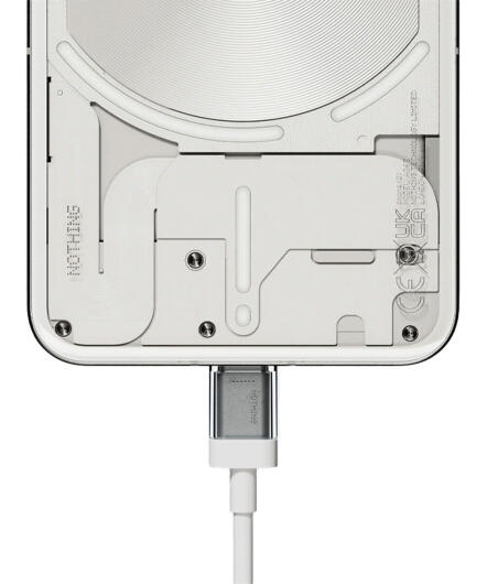 Originele Nothing (R) USB-C naar USB-C Kabel 1.8 Meter 60W Wit afbeelding 5