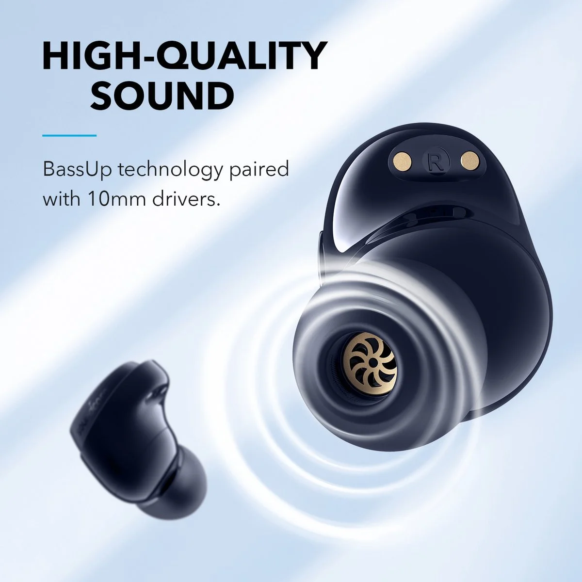 Anker SoundCore Life Dot 3i Active Noise Cancelling Oordopjes Zwart afbeelding 3
