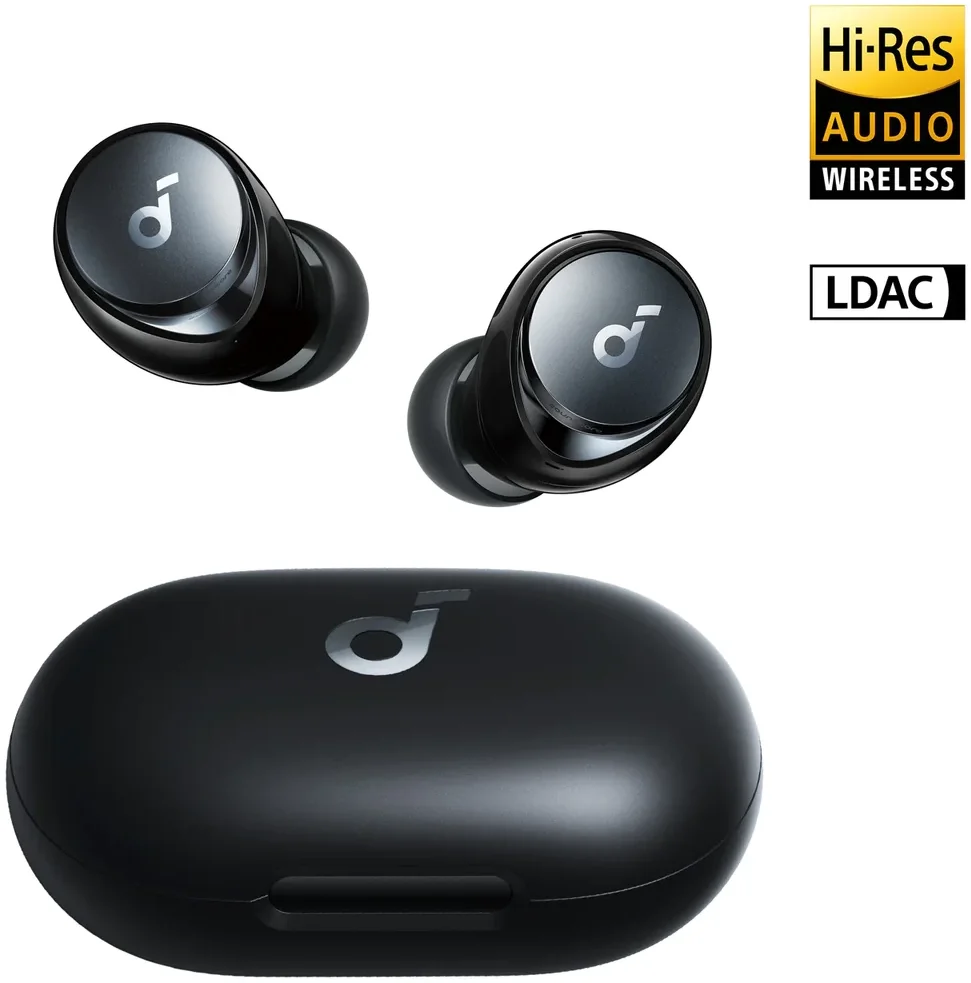 Anker SoundCore Space A40 Draadloze Oordopjes Ruisonderdrukking Zwart afbeelding 7