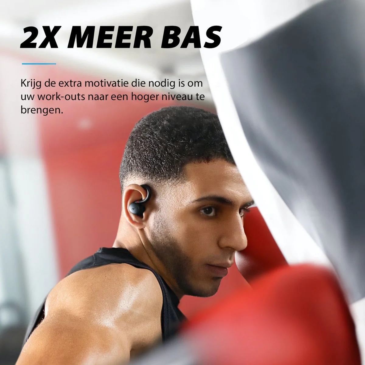 Anker SoundCore Sport X10 Draadloze Oordopjes met Sport Oortjes Zwart afbeelding 8