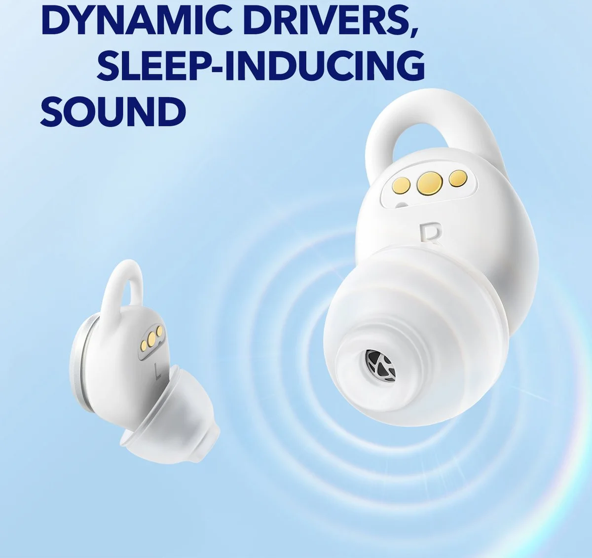 Anker SoundCore Sleep A10 Draadloze Oordopjes met Slaapmonitoring Wit afbeelding 6