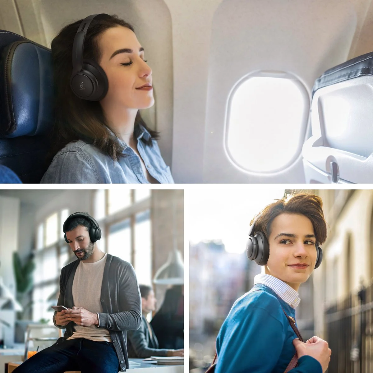 Anker SoundCore Life Tune Draadloze Headset Noise Cancelling Zwart afbeelding 4