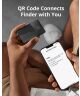 Anker Eufy Smart Bluetooth Tracker Kaart met Apple Zoek Mijn-app Zwart