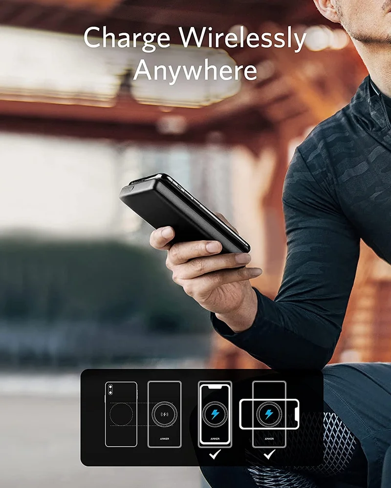 Anker PowerCore III (18W) QI Fast Charge Powerbank 10.000 mAh Zwart afbeelding 4