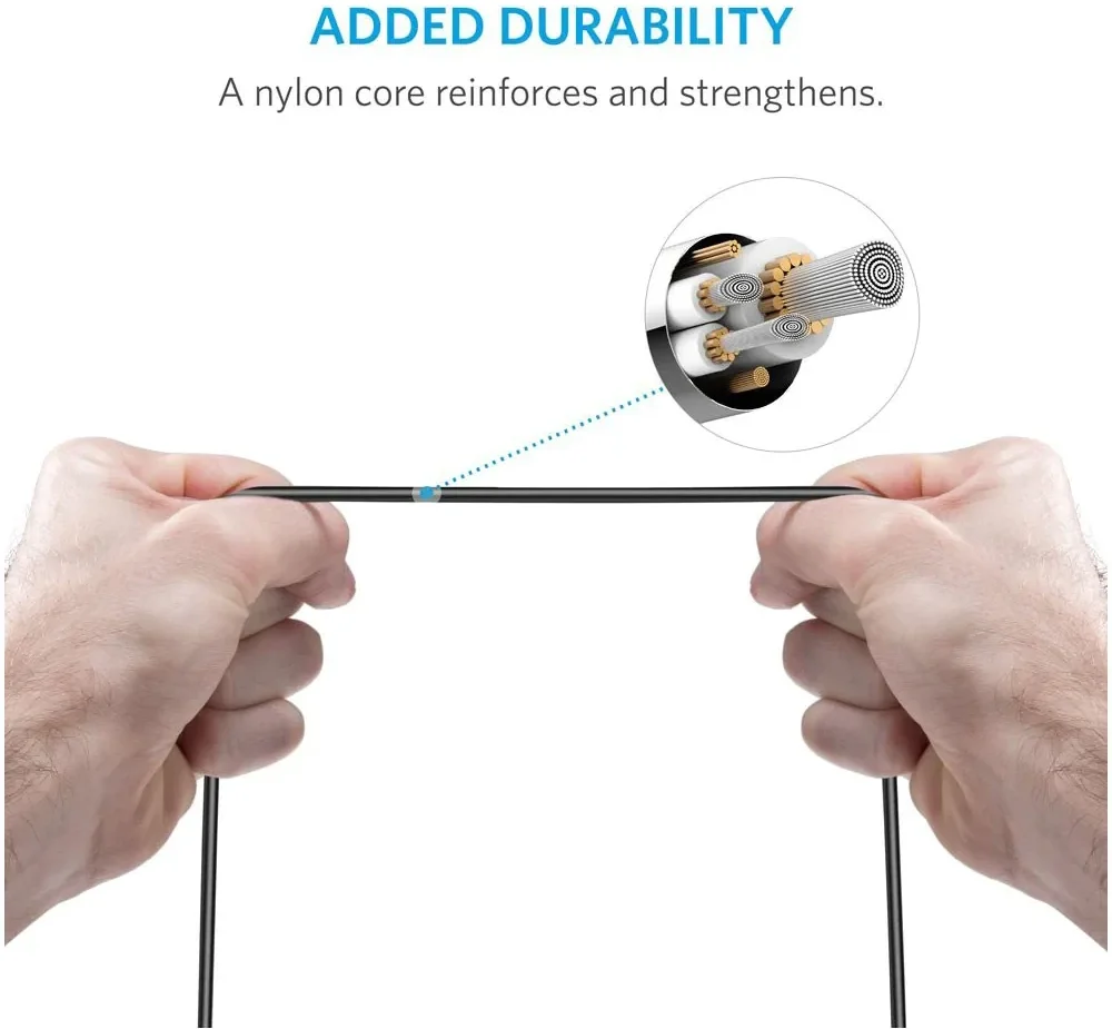 Anker PowerLine Select+ USB-A naar Apple Lightning Kabel 0.9M Zwart afbeelding 4