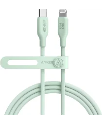 Anker 541 Bio-Based (30W) USB-C naar Apple Lightning Kabel 1.8M Groen