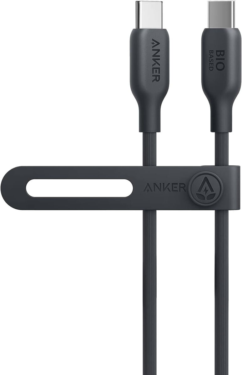 Anker 543 Bio-Based (140W) USB-C naar USB-C Kabel 0.9 Meter Zwart afbeelding 1
