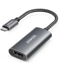 Anker 518 USB-C naar HDMI 8K@60Hz / 4K@144Hz Adapter Zwart