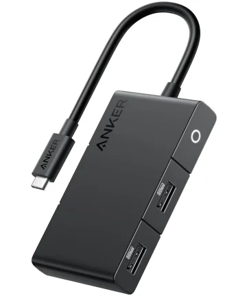 Anker 332 5-in-1 USB-C Hub HDMI 1.4 / 2x USB-C 100W / 2x USB-A 5Gbps Kabels