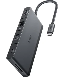 Anker 552 USB-C Hub 9-in-1 HDMI/ (Micro)SD / USB-A / USB-C / Ethernet