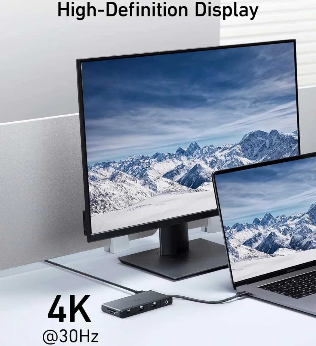 Anker 552 USB-C Hub 9-in-1 HDMI/ (Micro)SD / USB-A / USB-C / Ethernet afbeelding 3