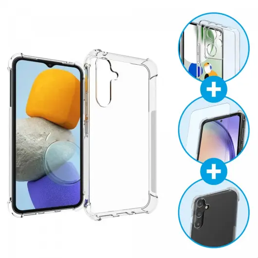 Samsung Galaxy A54 Hoesje + Screen Protector + Camera Protector. afbeelding 1