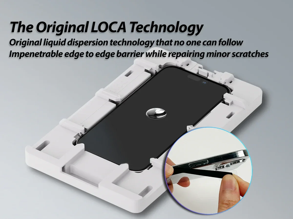 Whitestone Dome Glass Apple iPhone 15 Pro Screen Protector (2-Pack) afbeelding 2