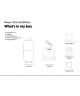 Whitestone iPhone 15 Pro Screen Protector UV-Licht Folie (2-Pack)