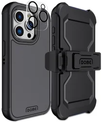 Whitestone Aegis iPhone 15 Pro Max Hoesje Full Protect Cover Zwart