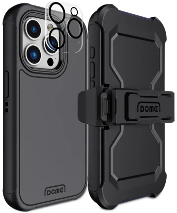 Whitestone Aegis iPhone 15 Pro Max Hoesje Full Protect Cover Zwart Hoesjes