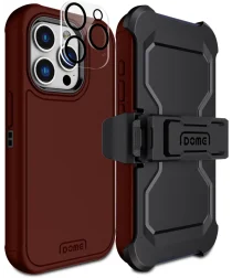 Whitestone Aegis iPhone 15 Pro Max Hoesje Full Protect Cover Rood