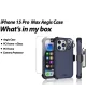 Whitestone Aegis iPhone 15 Pro Max Hoesje Full Protect Cover Rood