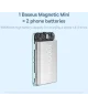 Baseus Megattach 10.000 mAh Powerbank Compact Met MagSafe Blauw 20W