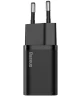Baseus Super-Si USB-C Snellader Quick Charge 25W Zwart