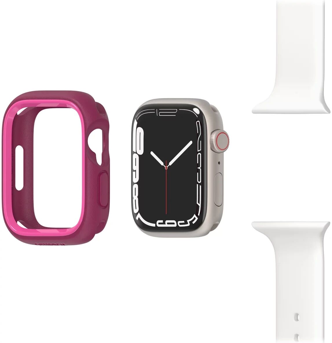 OtterBox Exo Edge Series - Apple Watch 45MM Hoesje - Bumper Case - Roze afbeelding 7